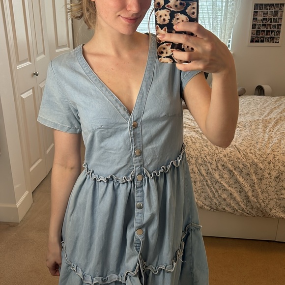 Denim Dress - Picture 2 of 3